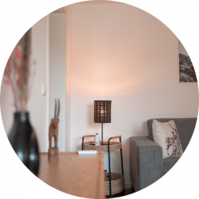 Zugang zum Schlafzimmer